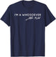 I am a Whosoever John 3:16 Christian Faith Bible Verse Jesus T-Shirt - T-Shirt | Navy