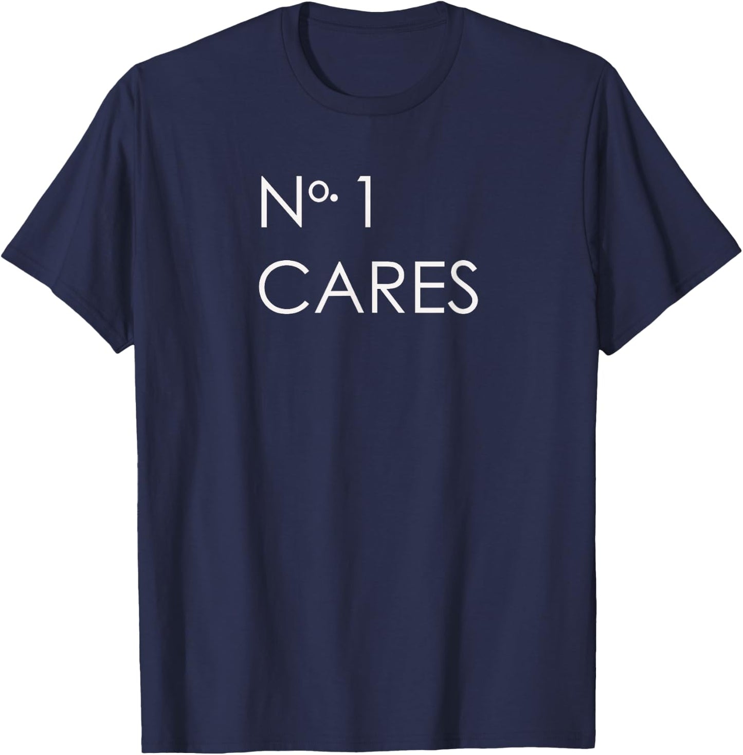 No 1 Cares T-Shirt - T-Shirt | Navy