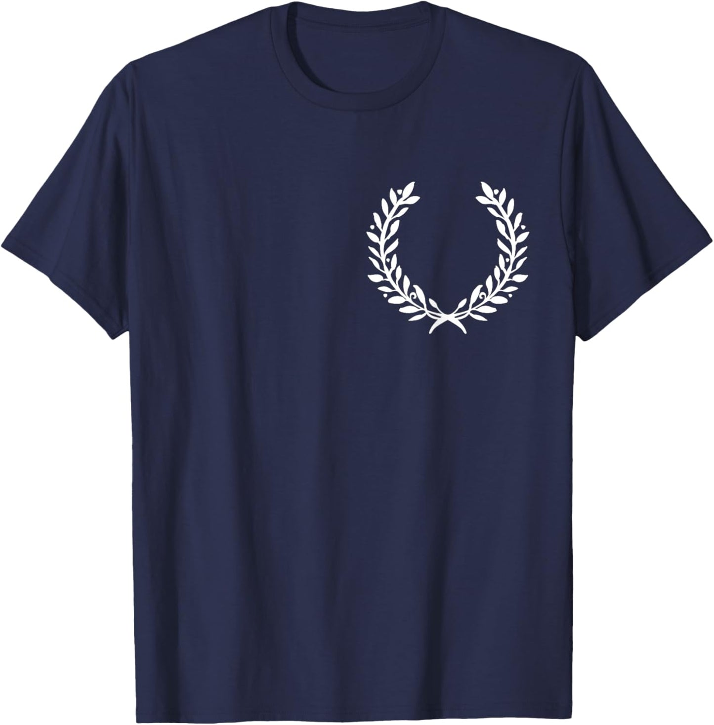Laurel Wreath Tattoo Art for Winners at the Award Ceremony T-Shirt - T-Shirt | Navy