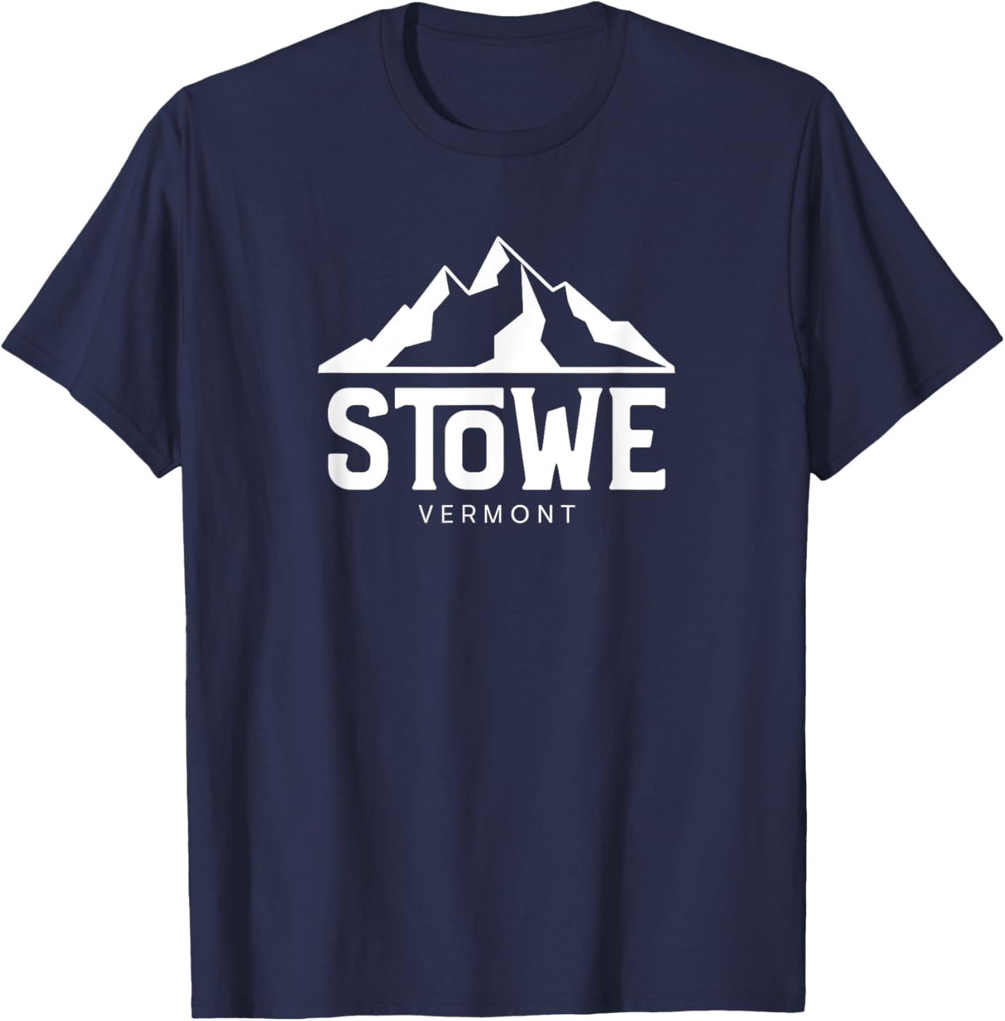 Stowe Vermont T-Shirt - T-Shirt | Navy