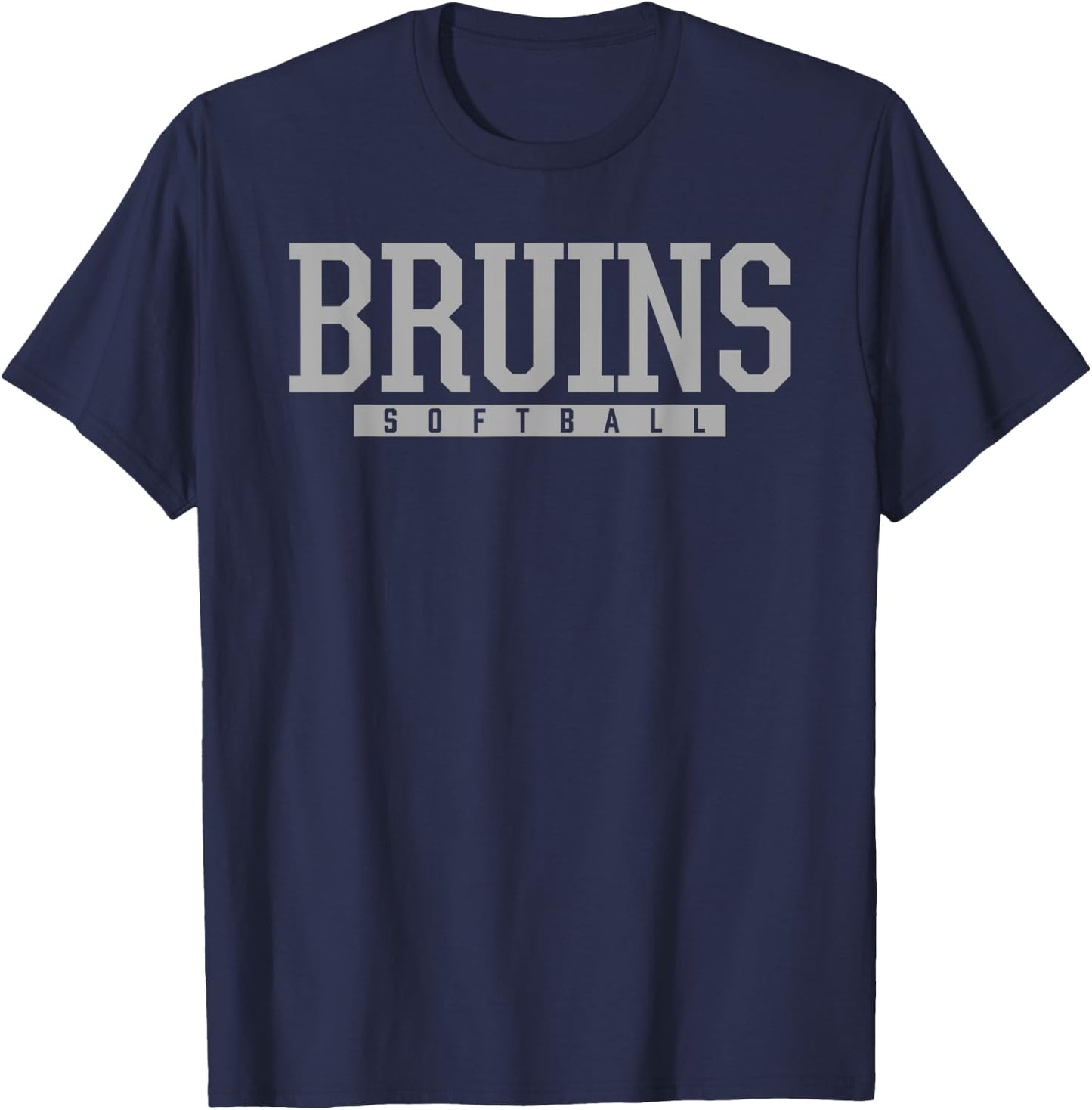 Ponderosa Bruins Softball HS T-Shirt - T-Shirt | Navy