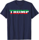 Italians For Trump Italiano Supporter Italy National Flag T-Shirt - T-Shirt | Navy