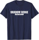Shadow Ridge High School Football HS T-Shirt - T-Shirt | Navy