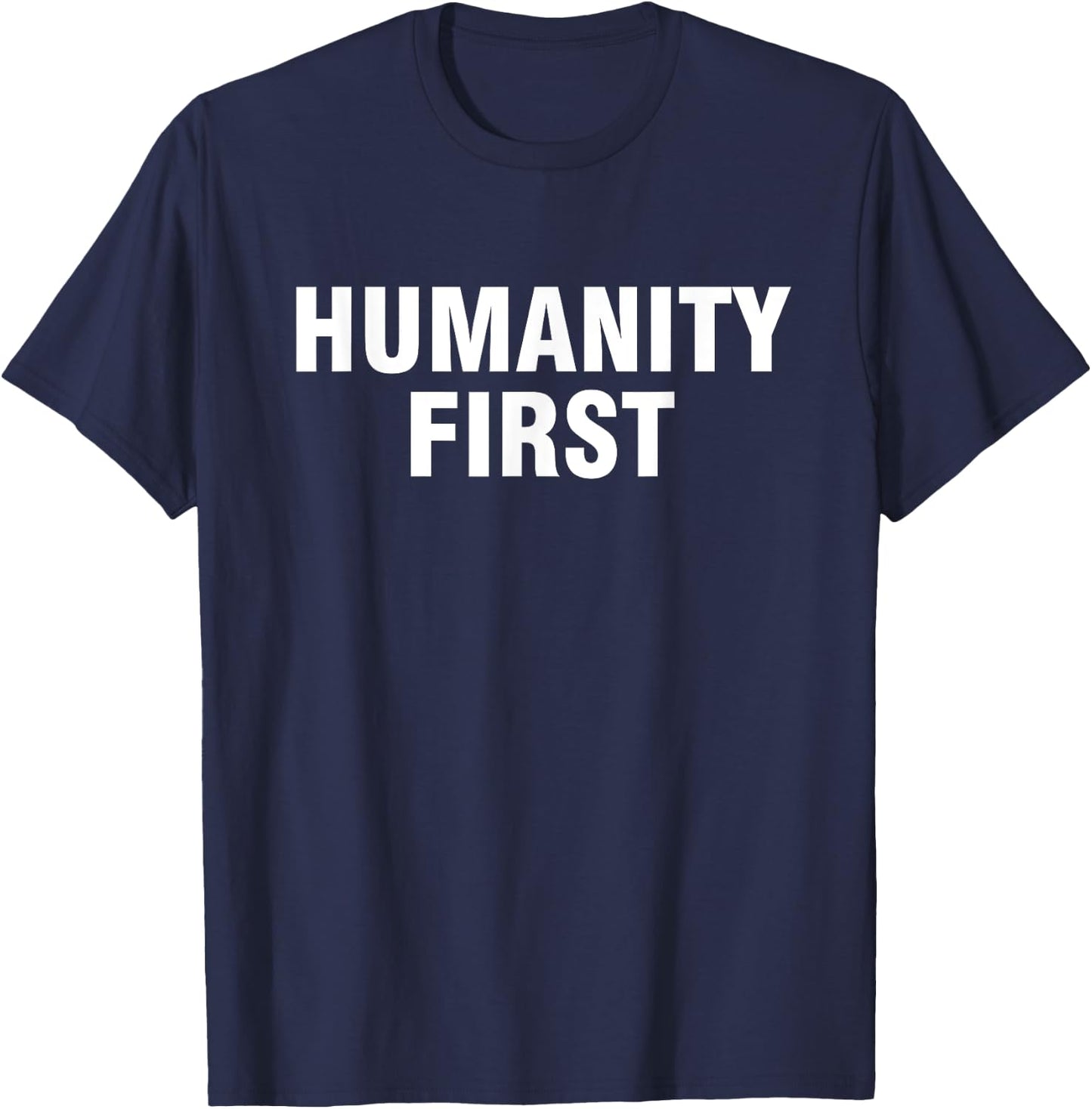 Humanity first T-Shirt - T-Shirt | Navy