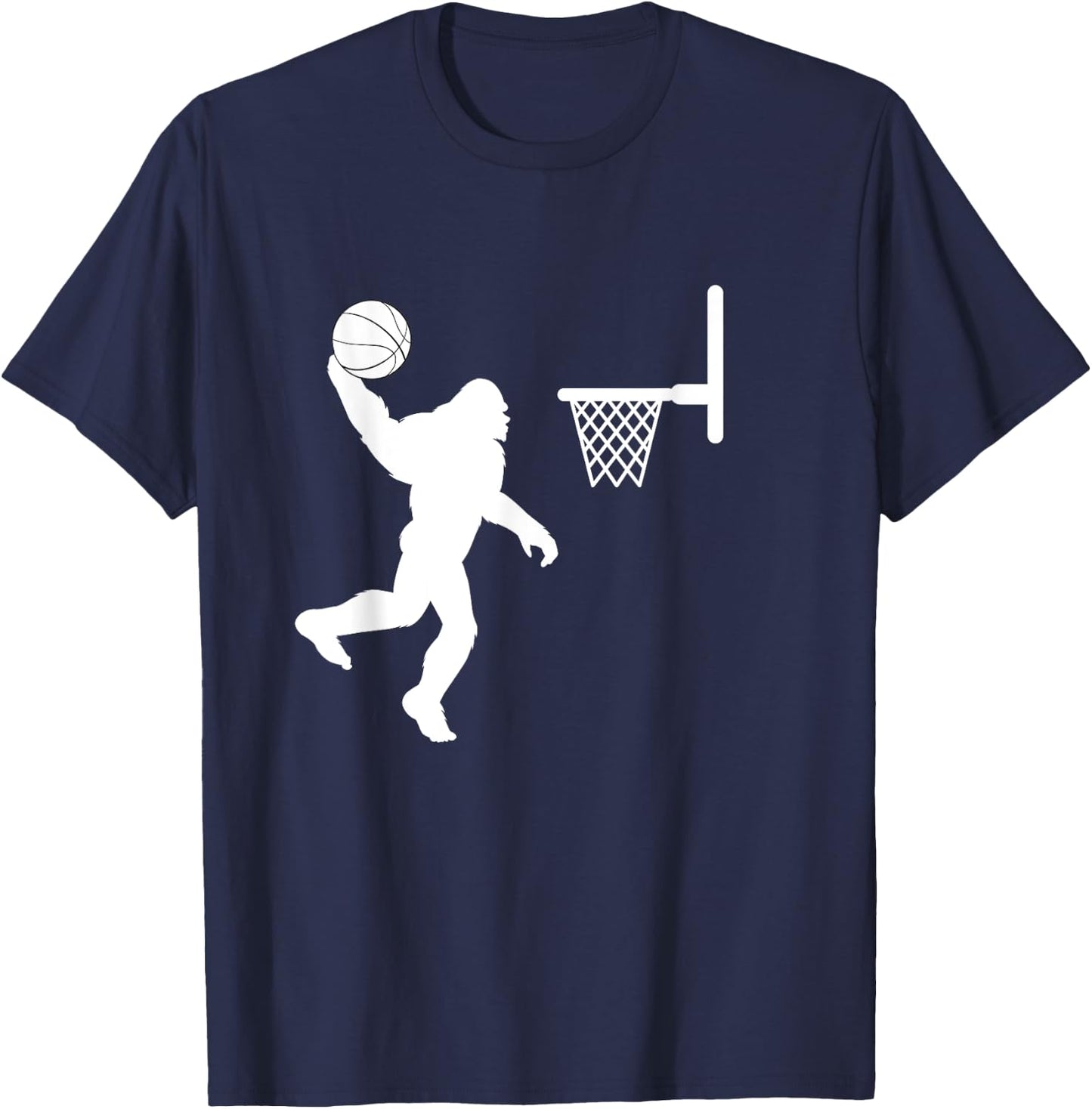 Bigfoot Basketball T-Shirt - T-Shirt | Navy