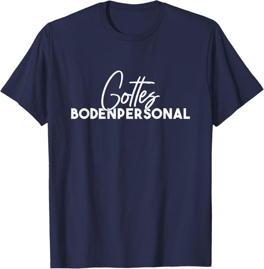 Gottes Bodenpersonal T-Shirt - T-Shirt | Navy