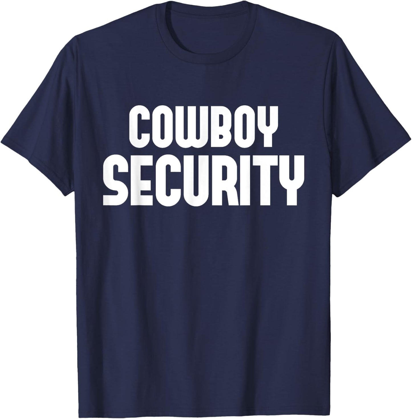Cowboy Security T-Shirt - T-Shirt | Navy