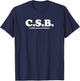 Certified Surgeon Babysitter - CSB, Scrub Tech, Nurse T-Shirt - T-Shirt | Navy