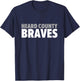 Heard County Braves Bold T-Shirt - T-Shirt | Navy