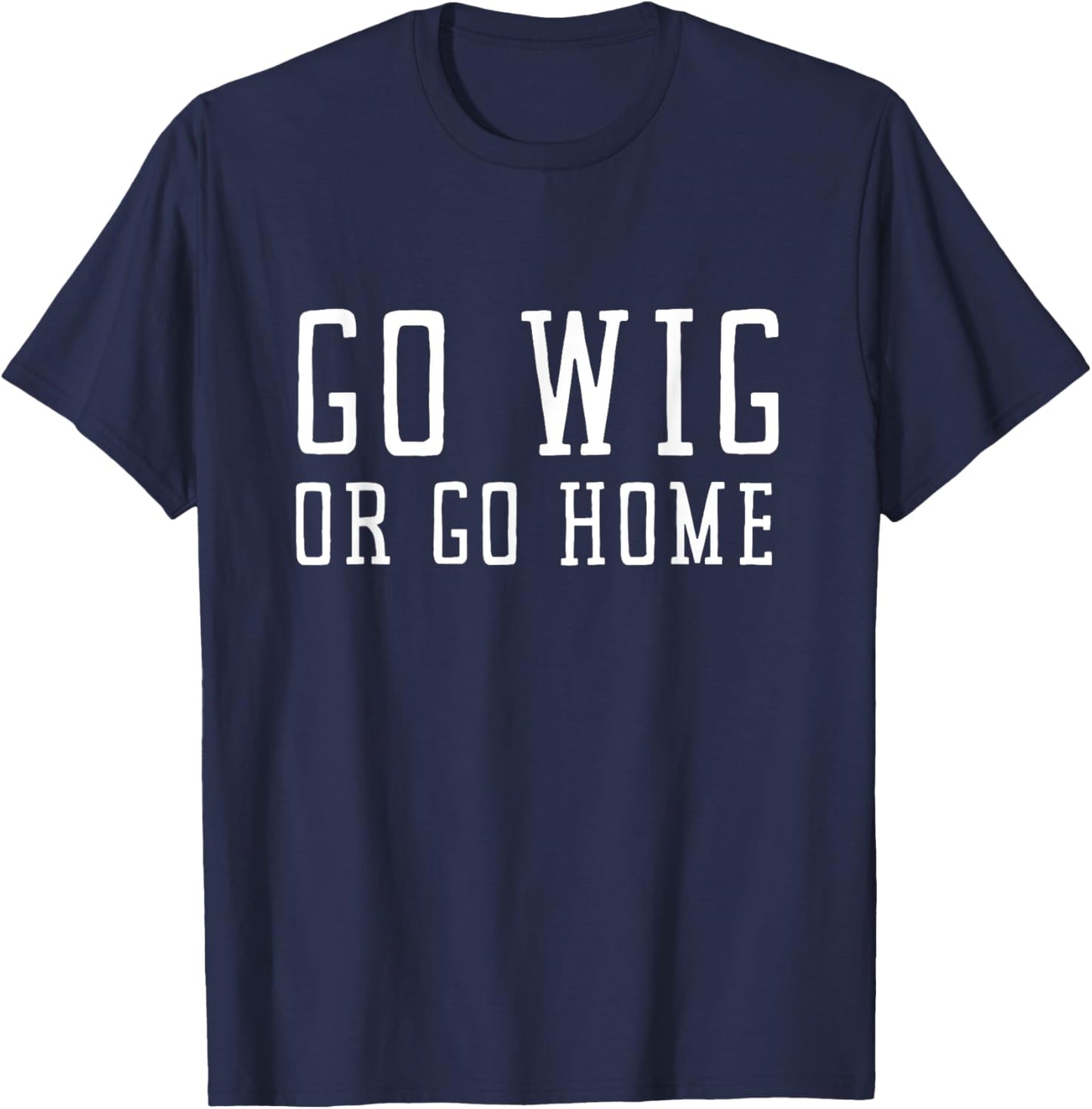 Wig Designer Artificial Hair Stylist And Wig Maker T-Shirt - T-Shirt | Navy