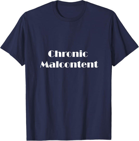 Chronic Malcontent Recovery T-Shirt - T-Shirt | Navy
