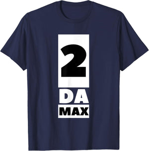 2 Da Max Gym Workout Gain Abs Muscles Weight Lifting Effort T-Shirt - T-Shirt | Navy