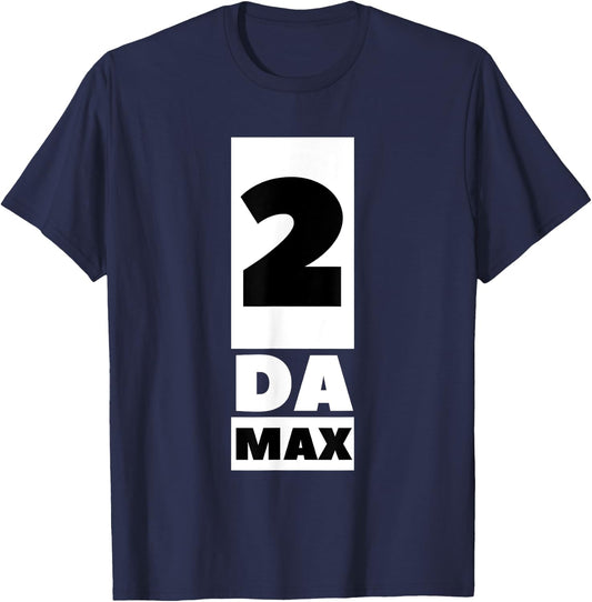 2 Da Max Gym Workout Gain Abs Muscles Weight Lifting Effort T-Shirt - T-Shirt | Navy