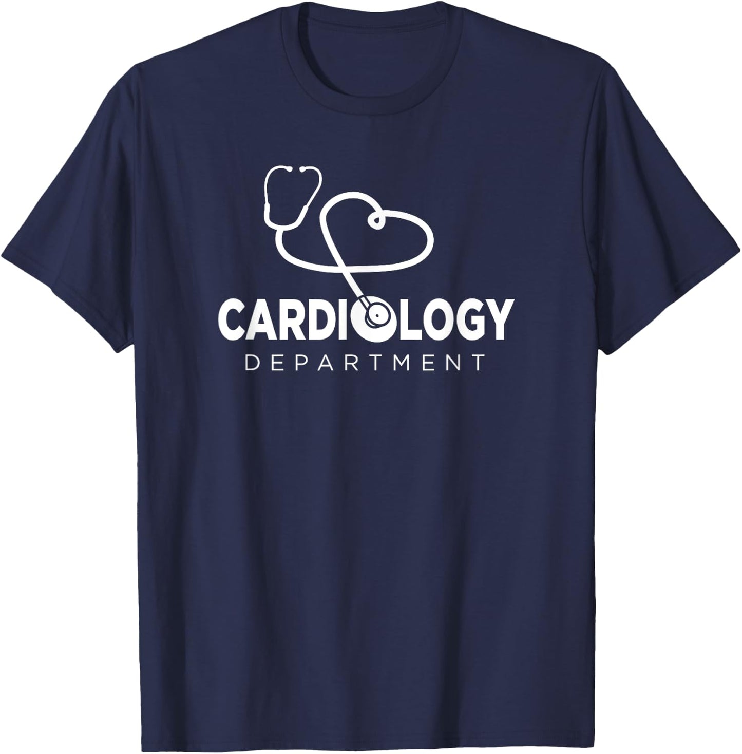 Cardiologist Cardiovascular Technologist & Cardiology Nurse T-Shirt - T-Shirt | Navy