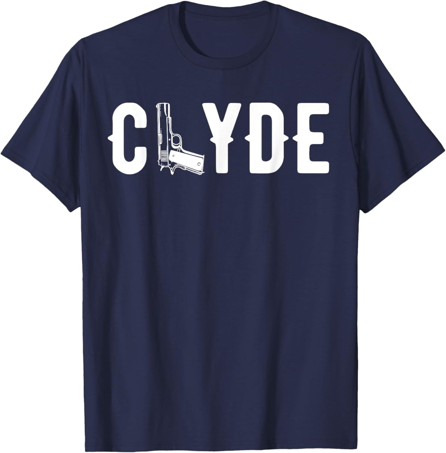 Valentines Bonnie Clyde Matching Couple Love Top T-Shirt - T-Shirt | Navy