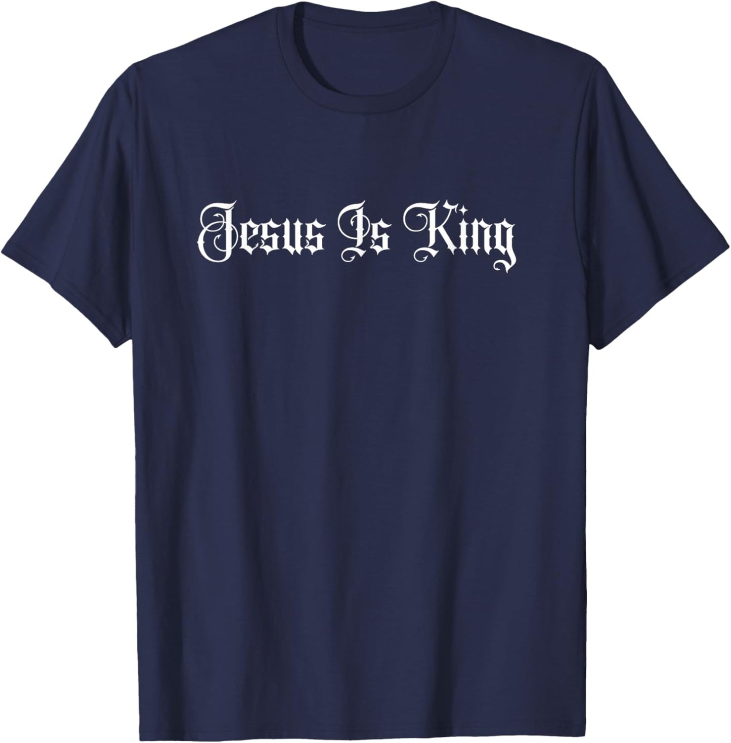 Jesus is king T-Shirt - T-Shirt | Navy