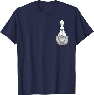 Umbrella Cockatoo In Pocket Bird Birds Parrot T-Shirt - T-Shirt | Navy