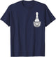 Umbrella Cockatoo In Pocket Bird Birds Parrot T-Shirt - T-Shirt | Navy