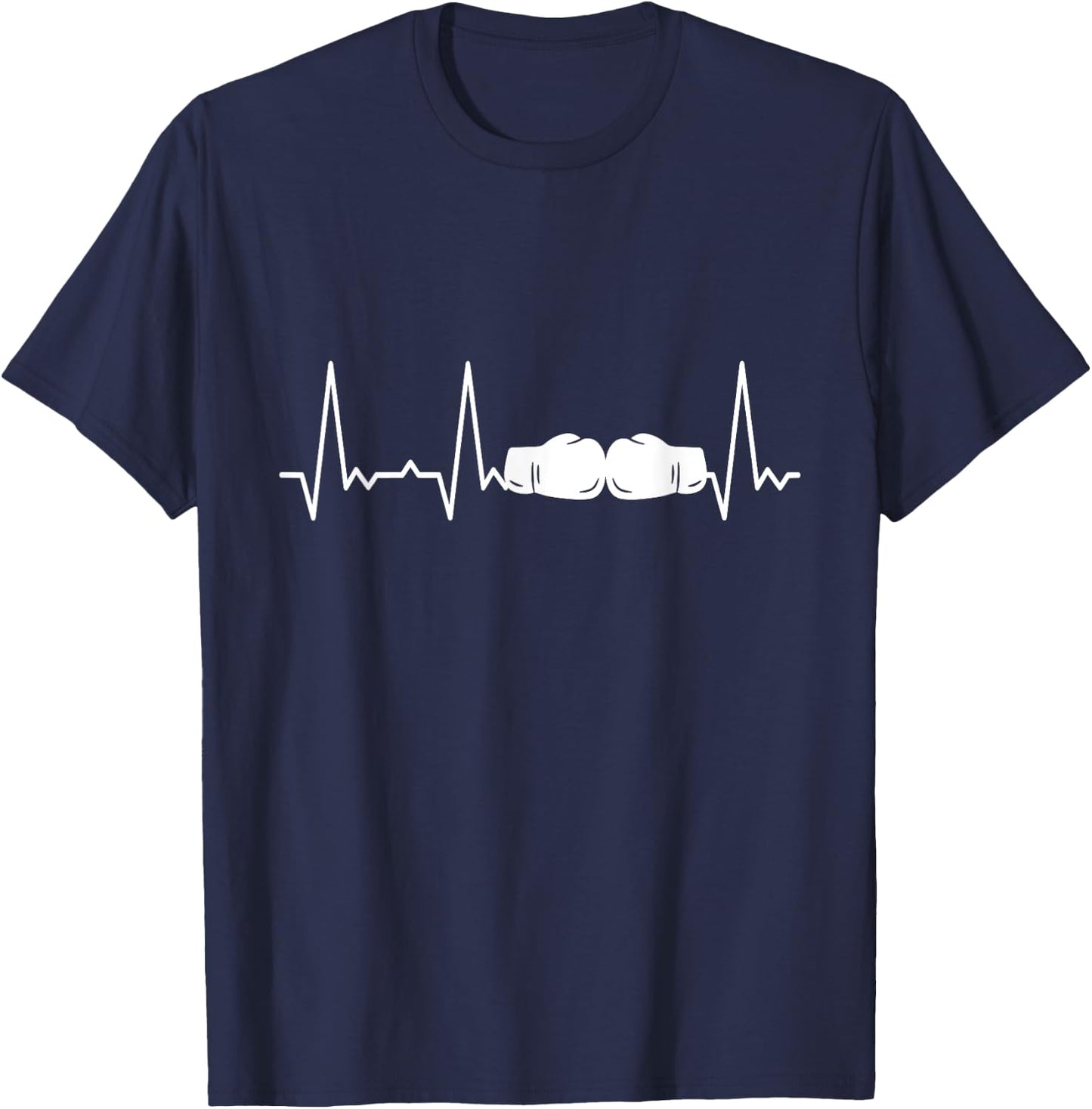 Heartbeat Boxing T-Shirt - T-Shirt | Navy