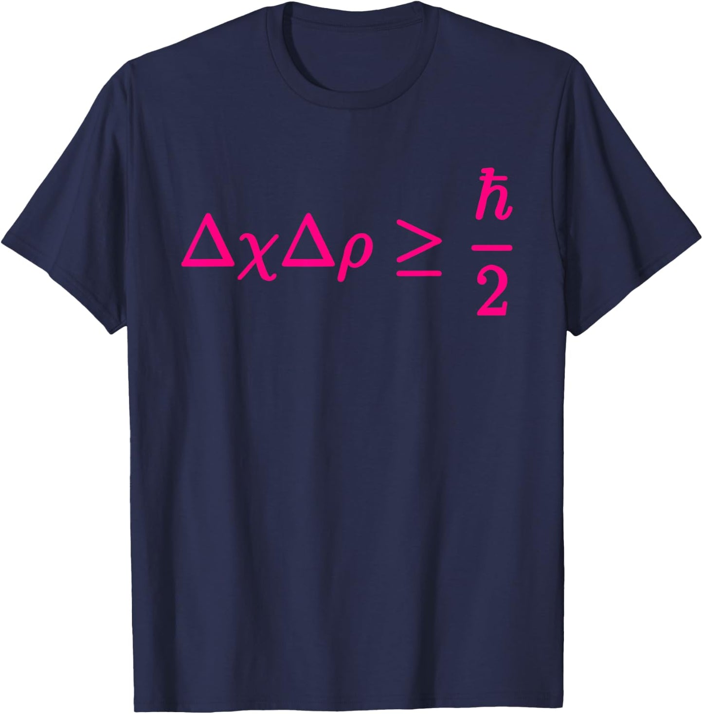 Funny Heisenberg Uncertainty Principle Gift Physics Teacher Men Women Kids T-Shirt - T-Shirt | Navy