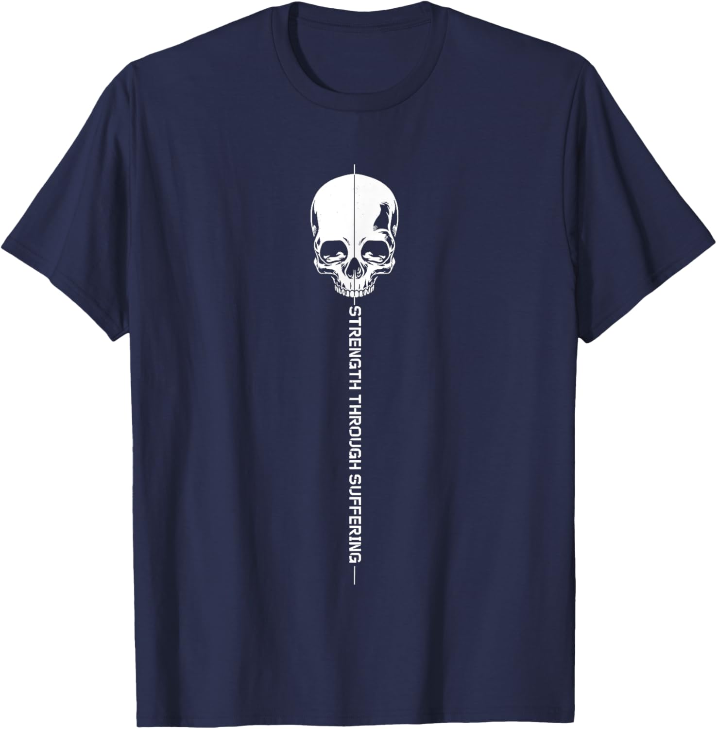 Strength Through Suffering T-Shirt - T-Shirt | Navy