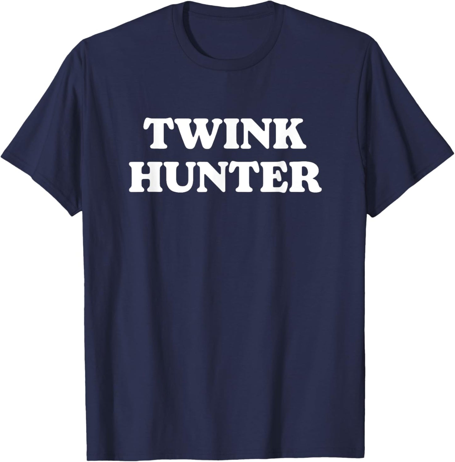 Twink Hunter , Small, Black T-Shirt - T-Shirt | Navy