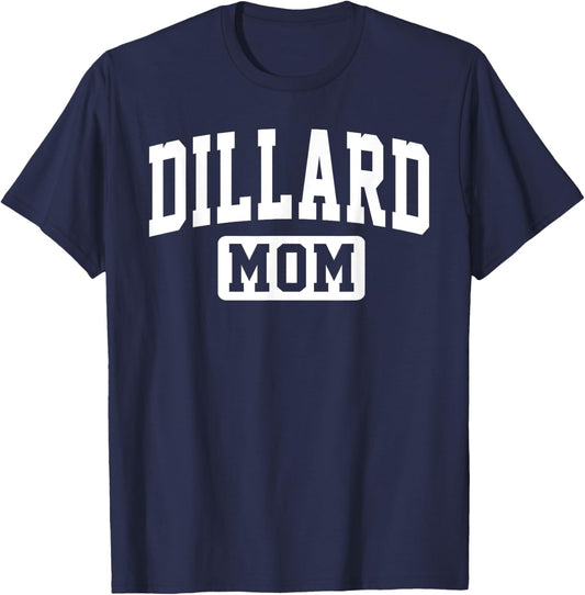 Dillard University Mom Mother Arch Vintage Family Men Women T-Shirt - T-Shirt | Navy