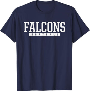 Freedom Falcons Softball HS T-Shirt - T-Shirt | Navy