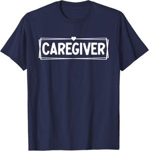 Funny Caregiver Appreciation Cool Design Women Nurse T-Shirt - T-Shirt | Navy