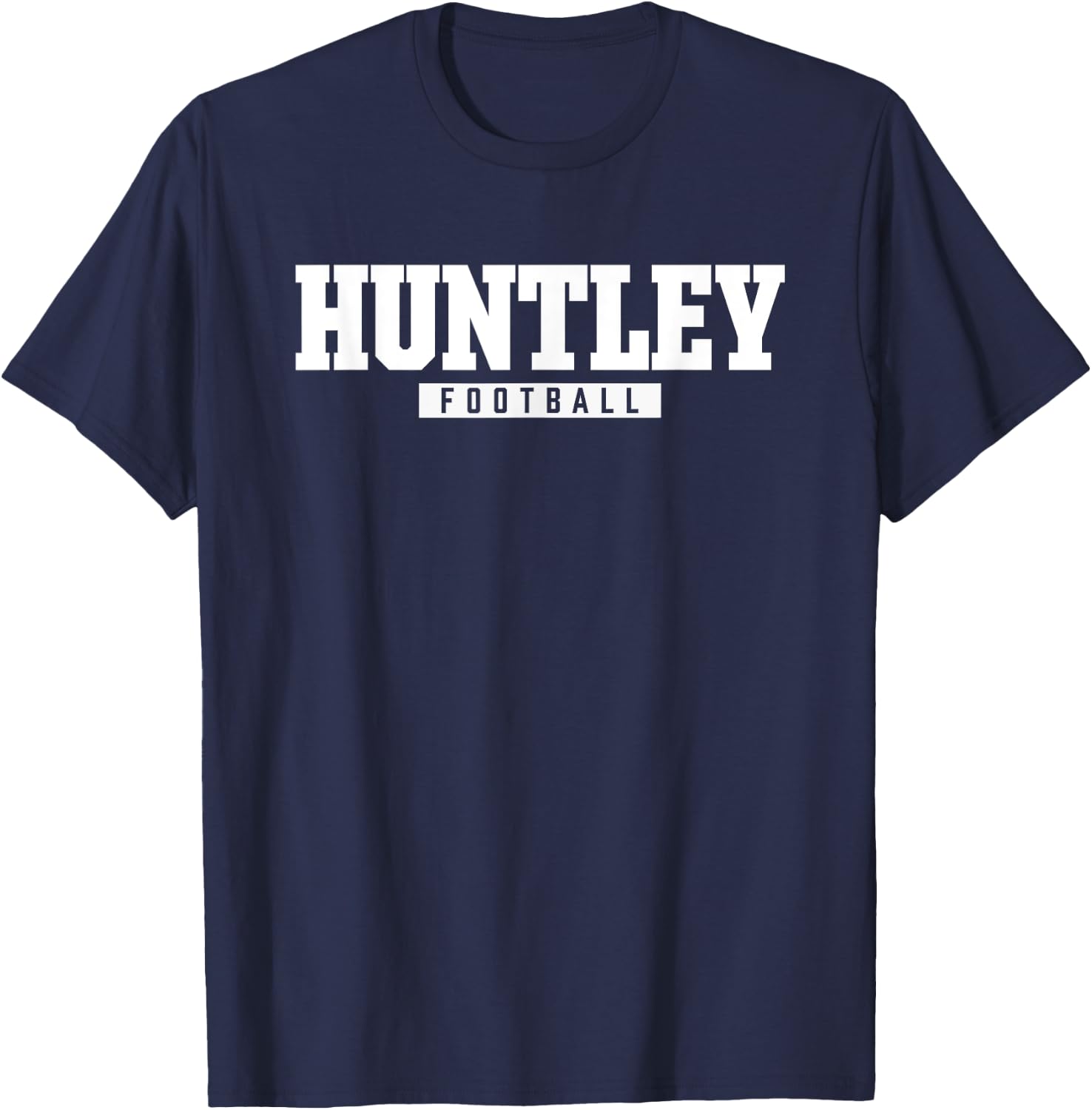 Huntley High School Football HS T-Shirt - T-Shirt | Navy