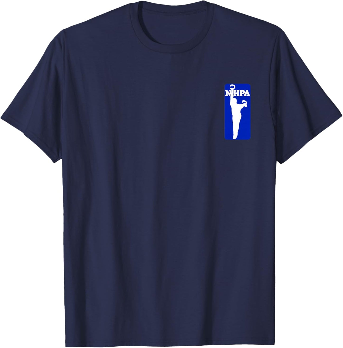National Horseshoe Pitchers Association NHPA Old Front Logo T-Shirt - T-Shirt | Navy