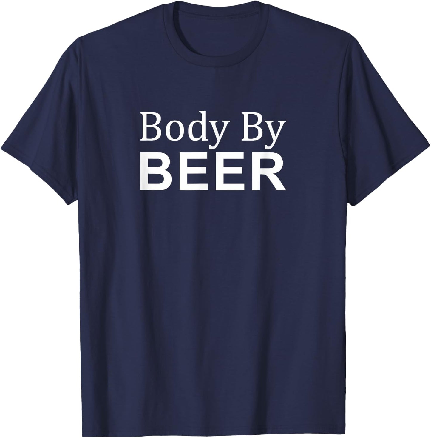Body By Beer T-Shirt - T-Shirt | Navy