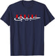 Yalla Habibi funny sarcastic Arabic colloquial expression T-Shirt - T-Shirt | Navy