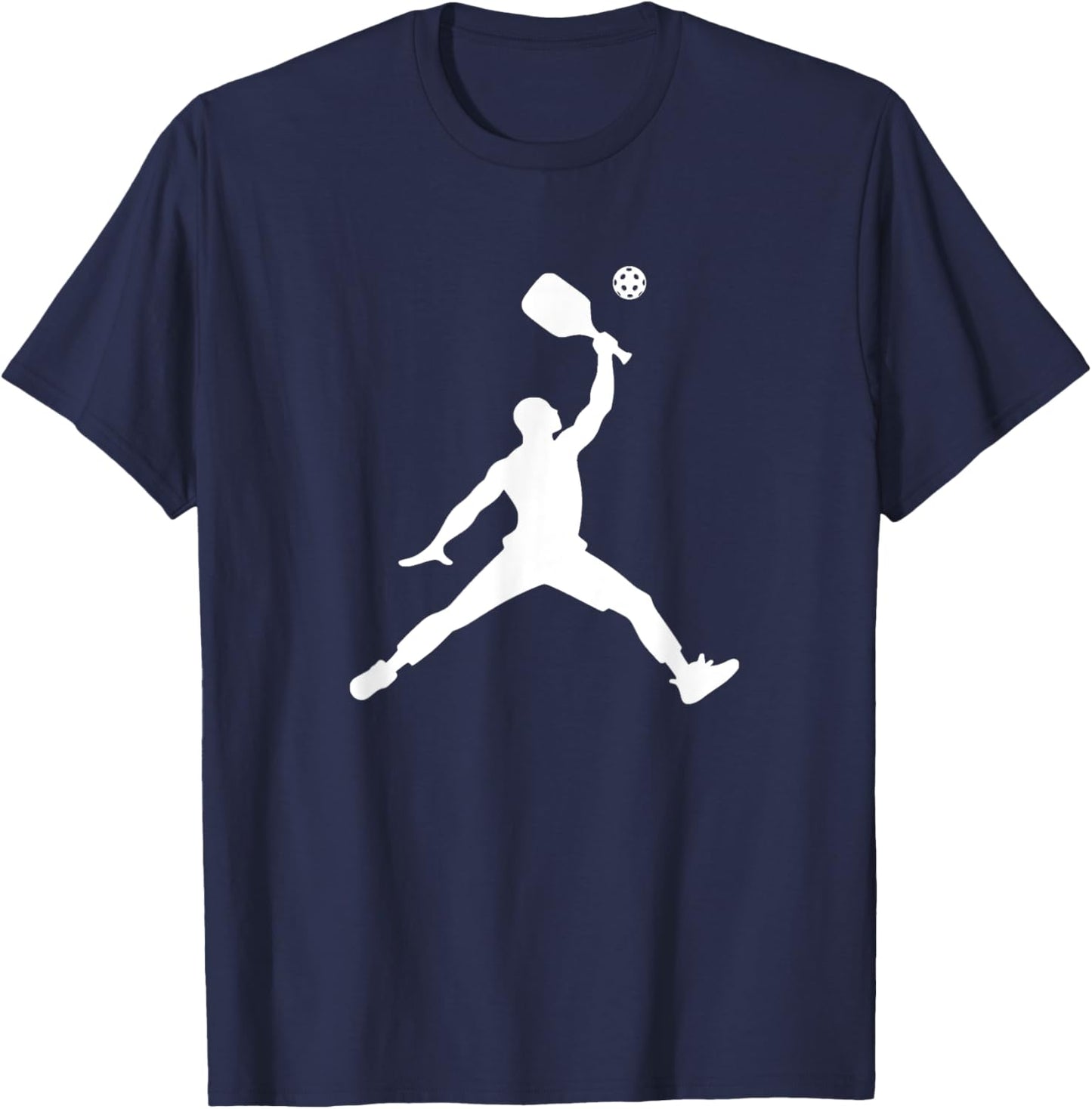 Jumping Man Pickleball T-Shirt - T-Shirt | Navy