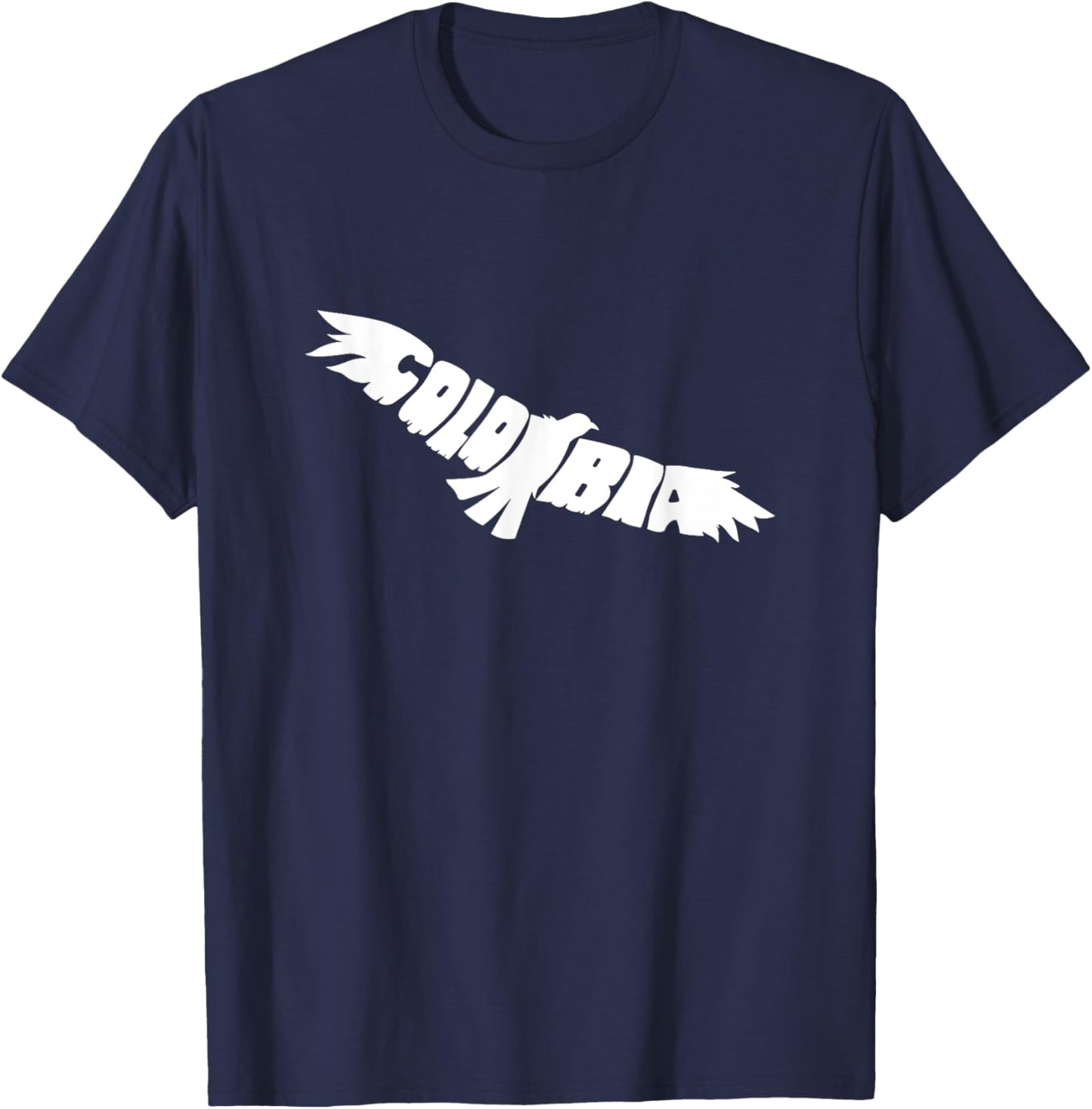 Colombia Andean Vulture Word Art - Funny Animal T-Shirt - T-Shirt | Navy