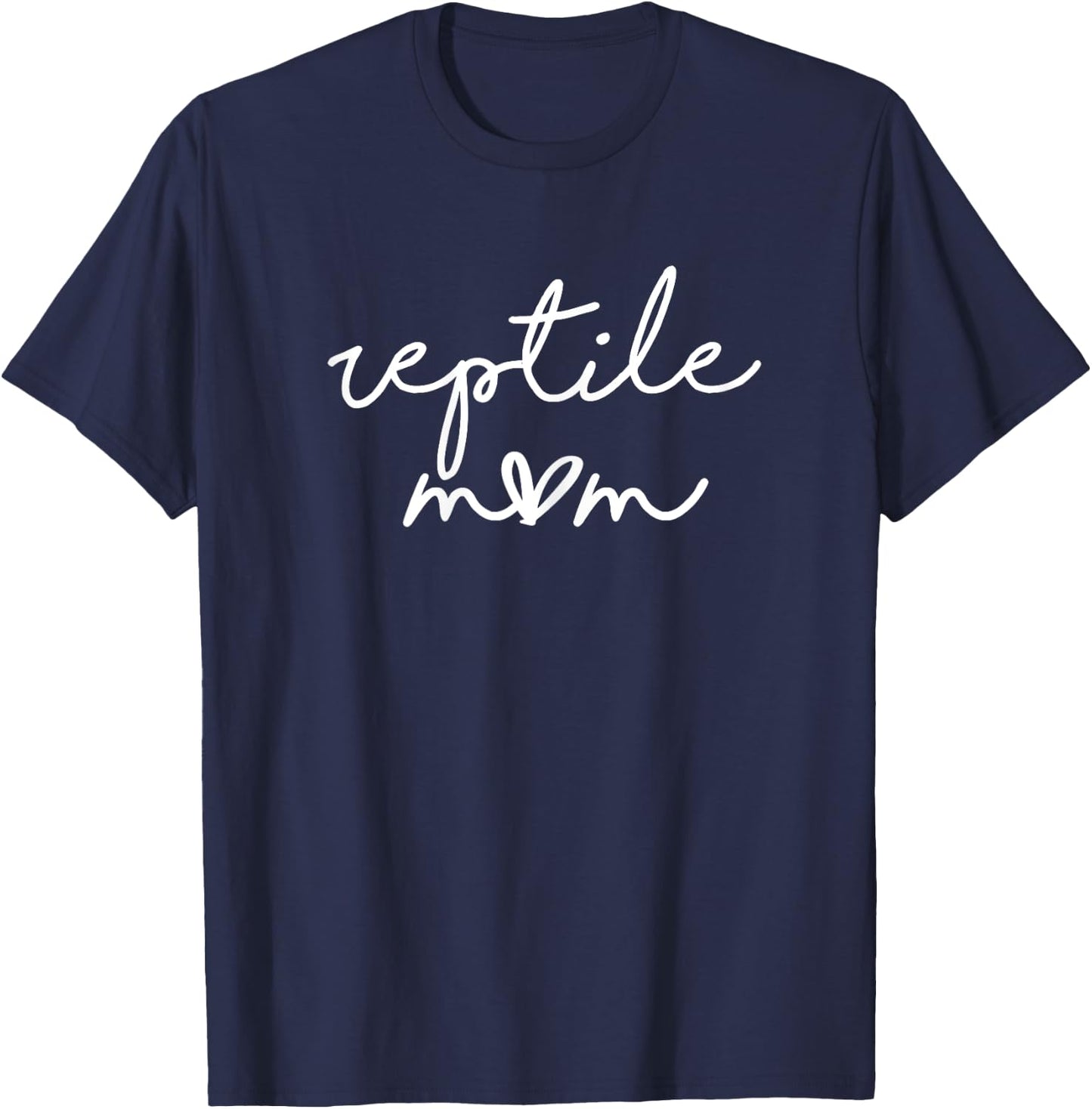 Reptile Mom Snake Mama Funny Teen Girls T-Shirt - T-Shirt | Navy