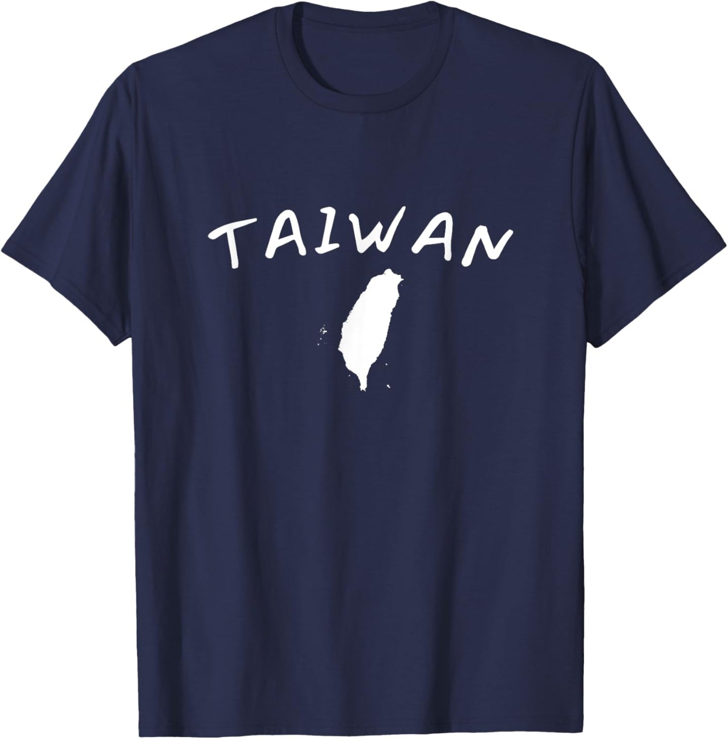 Taiwan Map Taiwanese T-Shirt - T-Shirt | Navy