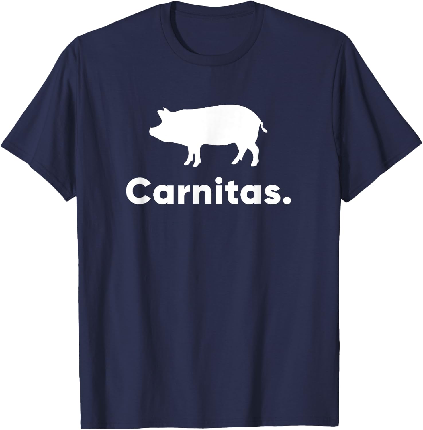 Carnitas - Taco Burrito T-Shirt - T-Shirt | Navy