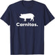 Carnitas - Taco Burrito T-Shirt - T-Shirt | Navy