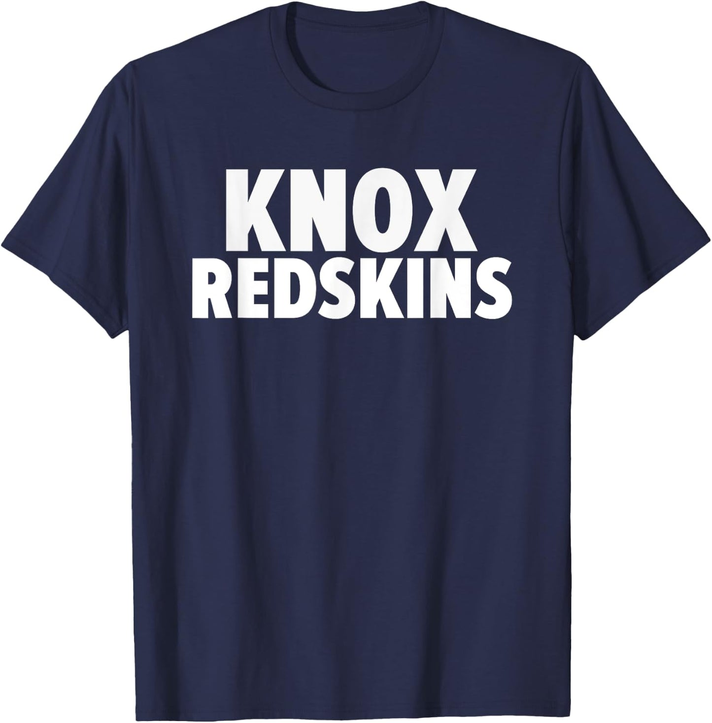 Knox Redskins Bold T-Shirt - T-Shirt | Navy