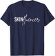 Vintage Skinfluencer Dermatologist Esthetician T-Shirt - T-Shirt | Navy