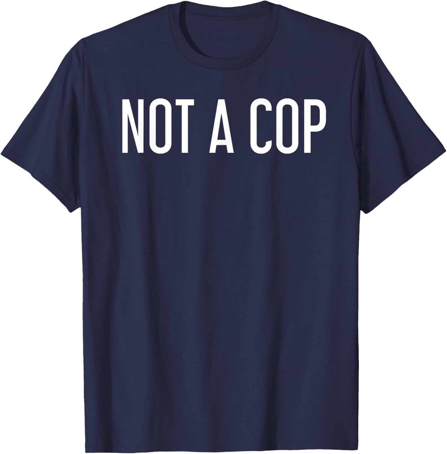 Funny Police Officer Design Women Cop Police Officer T-Shirt - T-Shirt | Navy