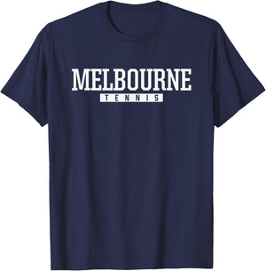 Melbourne High School Tennis T-Shirt - T-Shirt | Navy