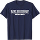 Melbourne High School Tennis T-Shirt - T-Shirt | Navy