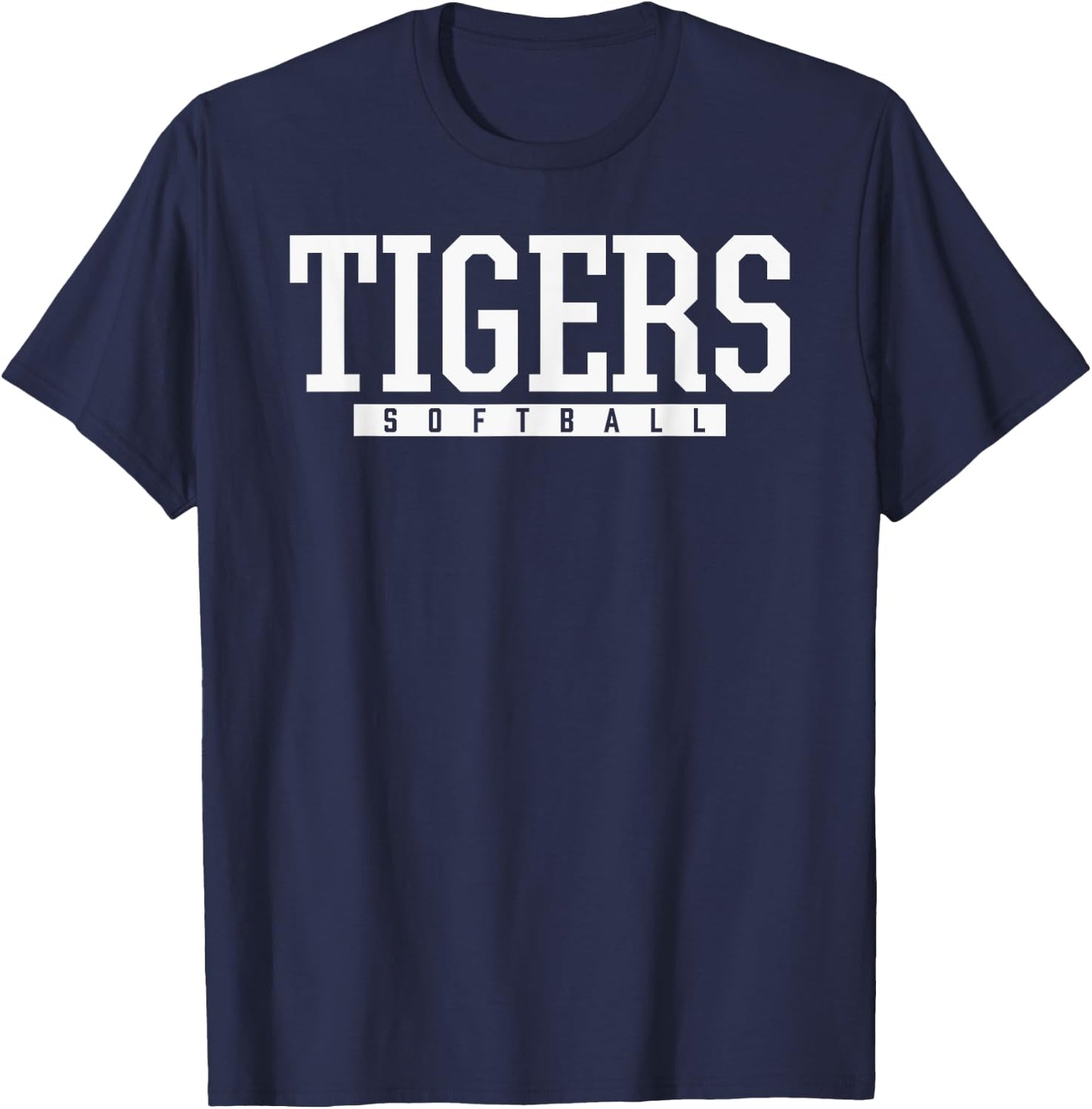 Sacred Heart Tigers Softball HS T-Shirt - T-Shirt | Navy