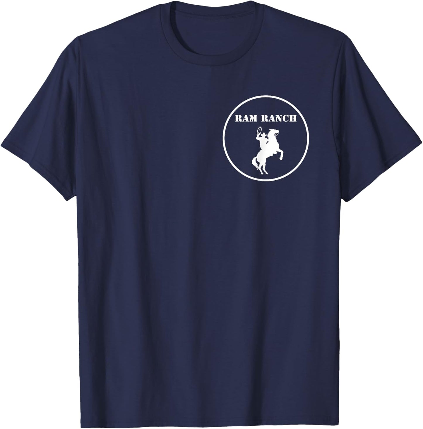 Ram Ranch Meme T-Shirt - T-Shirt | Navy
