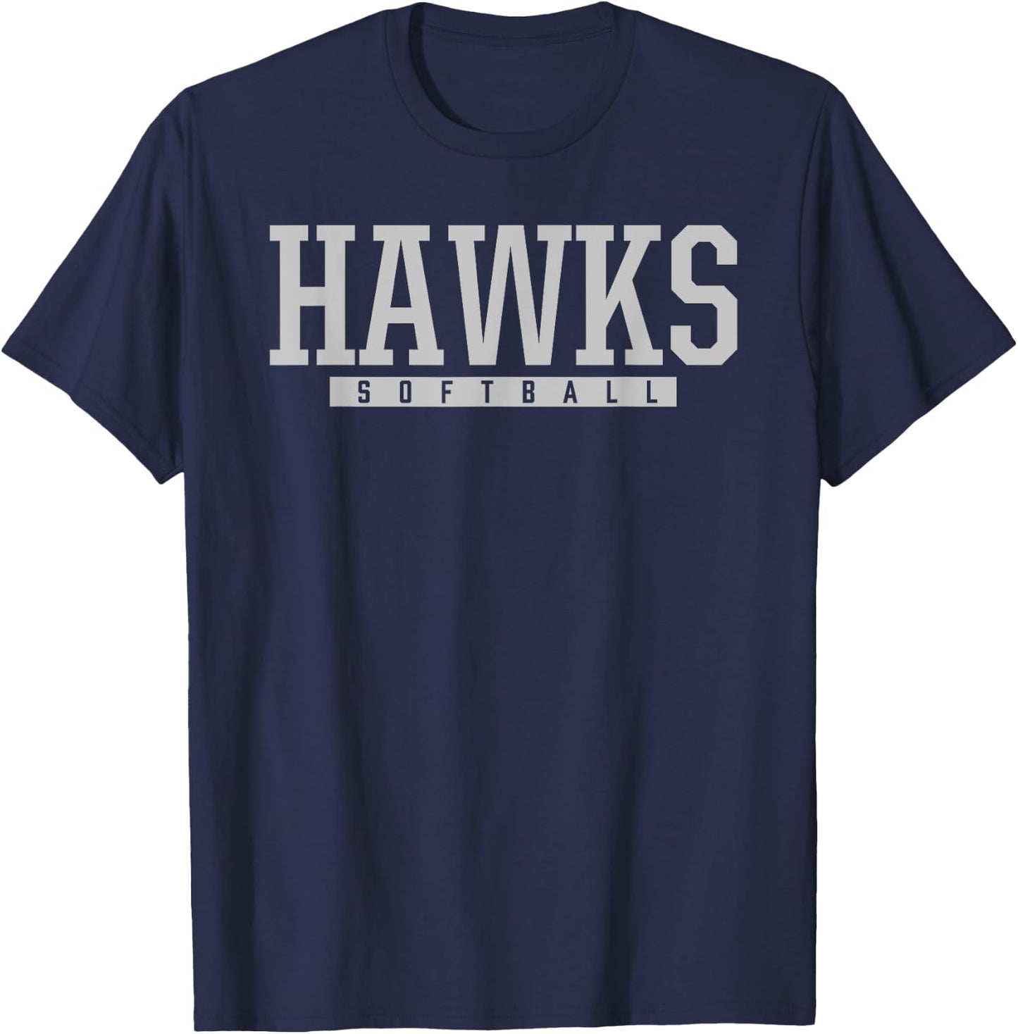 Hebron Hawks Softball HS T-Shirt - T-Shirt | Navy