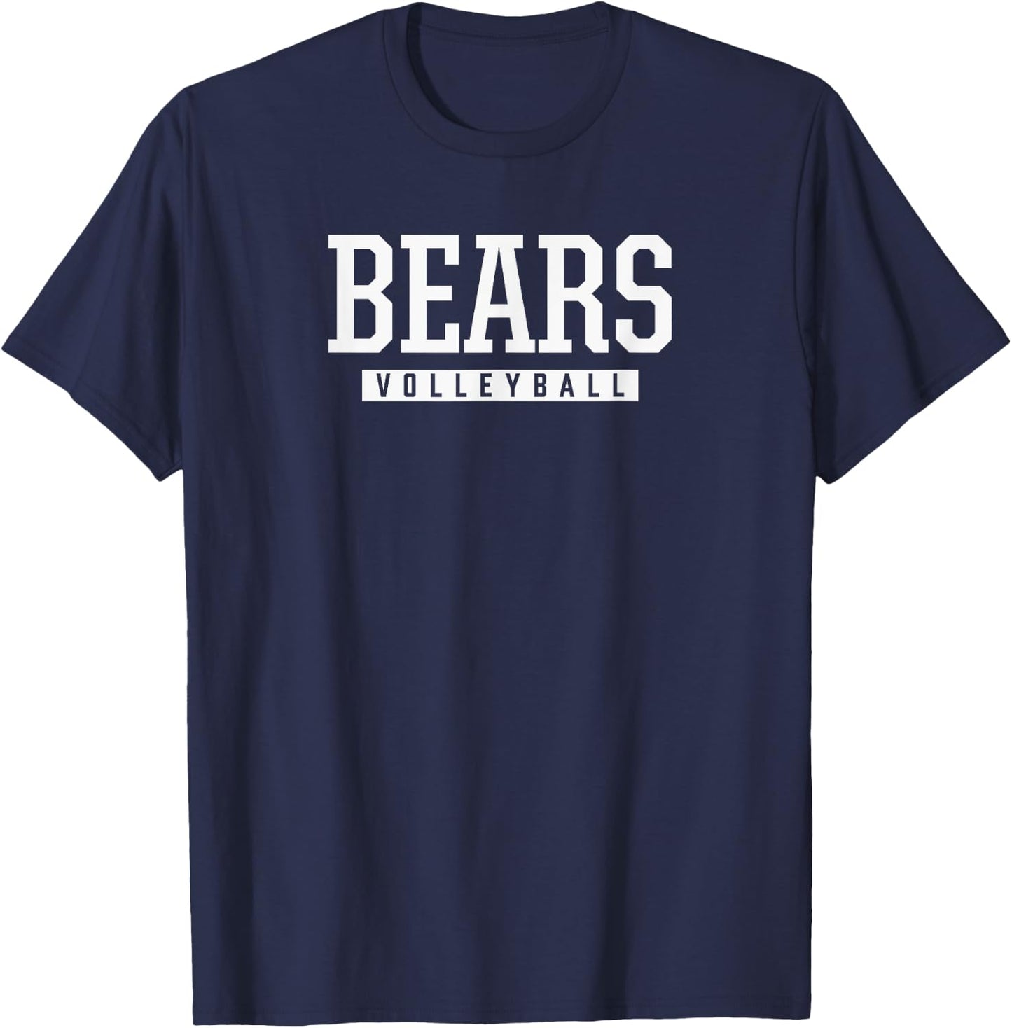 Cherokee Bluff Bears Volleyball HS T-Shirt - T-Shirt | Navy