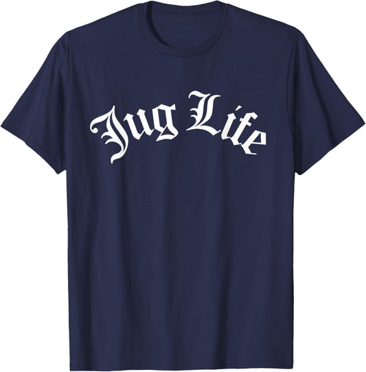 Jug Life Funny Jug Band Blues Musician Joke Carry Water Fan T-Shirt - T-Shirt | Navy