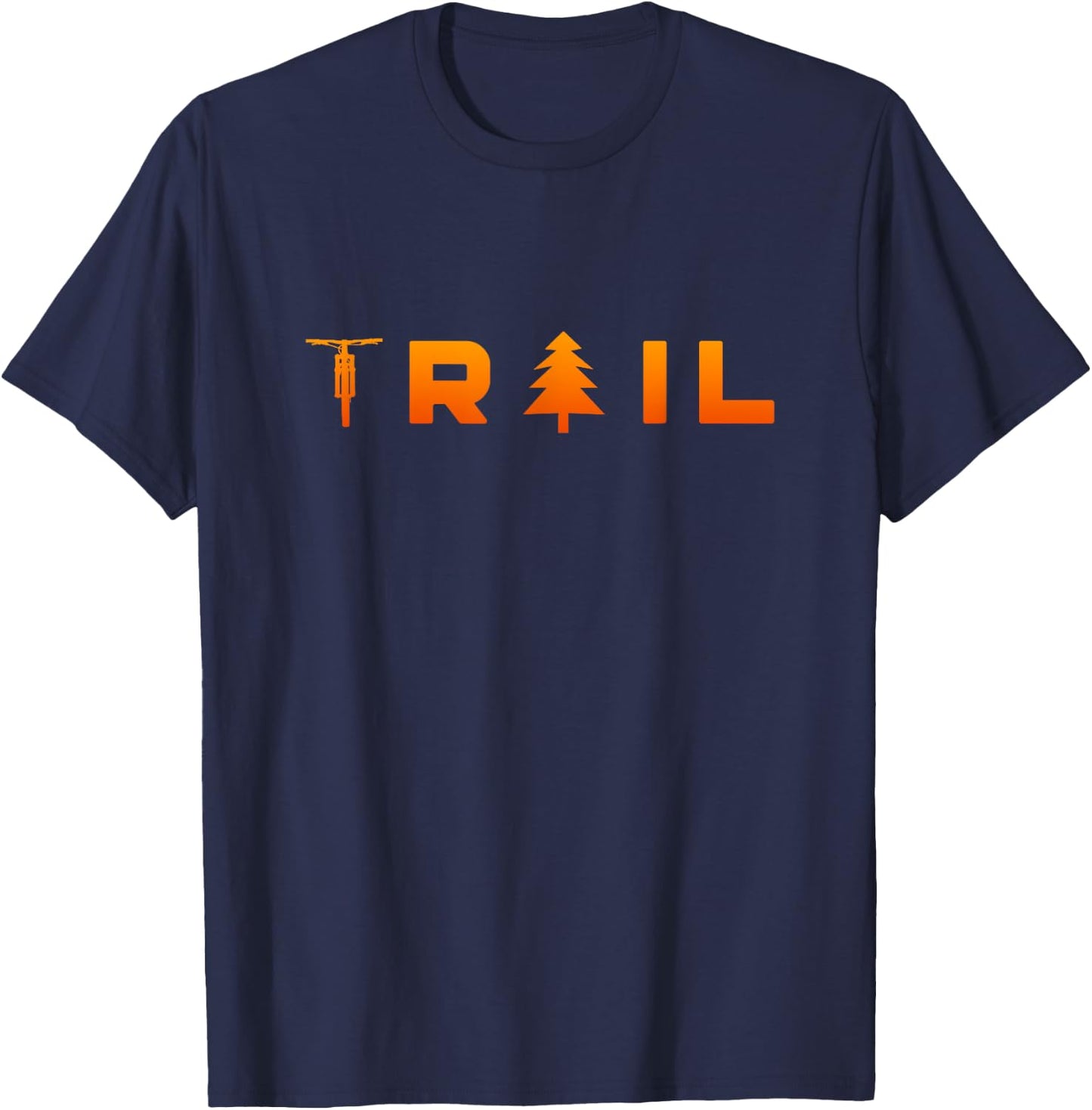 Trail MTB Mountain Bike Apparel - MTB Mountain Bike T-Shirt - T-Shirt | Navy